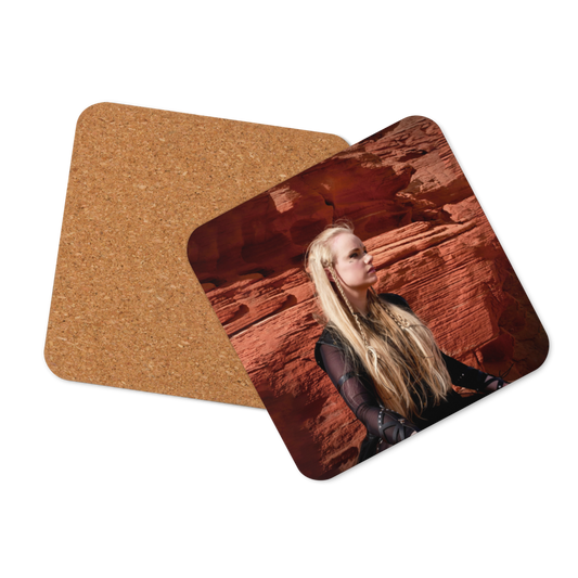 Cork-back Coaster Meg