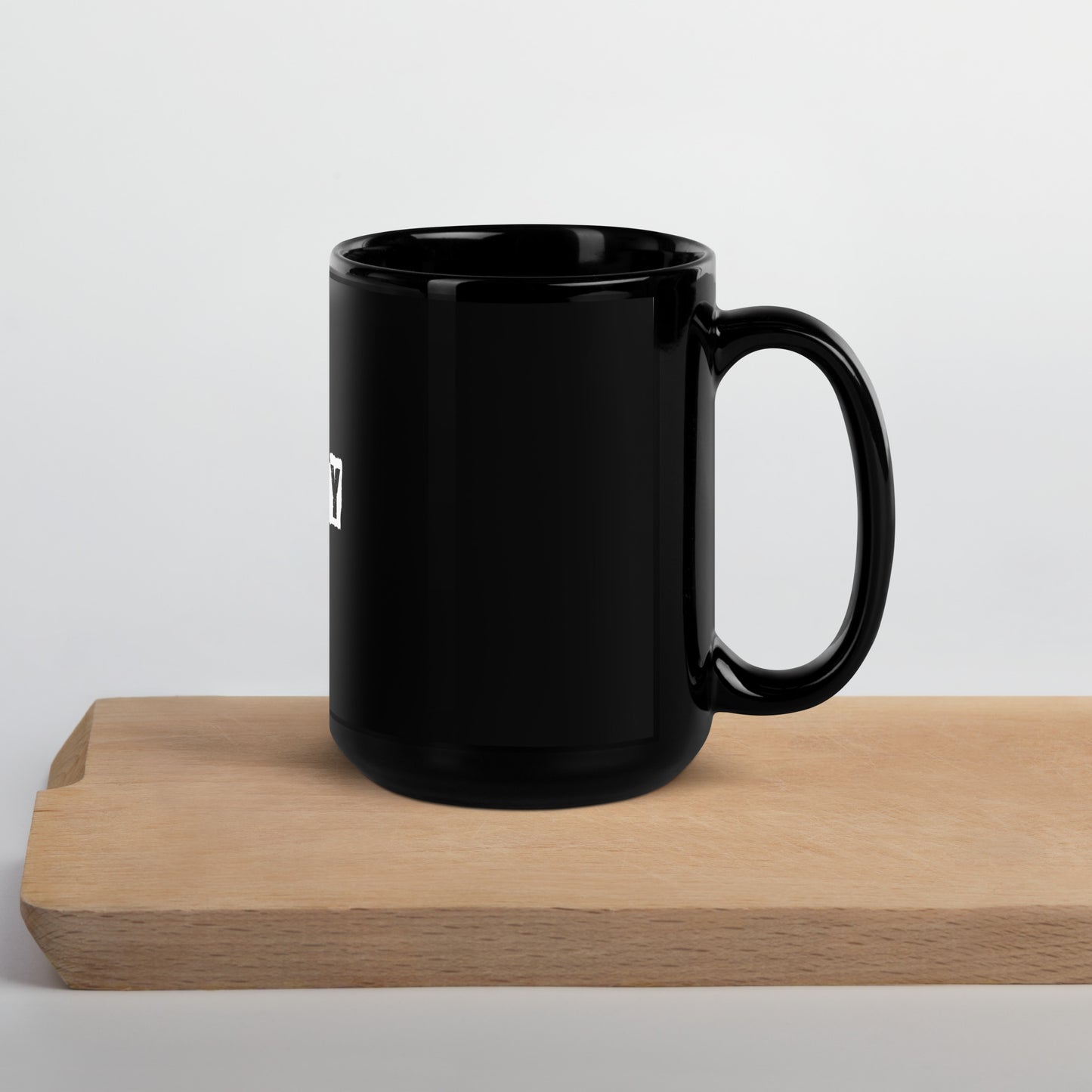 Black Glossy Mug My Way