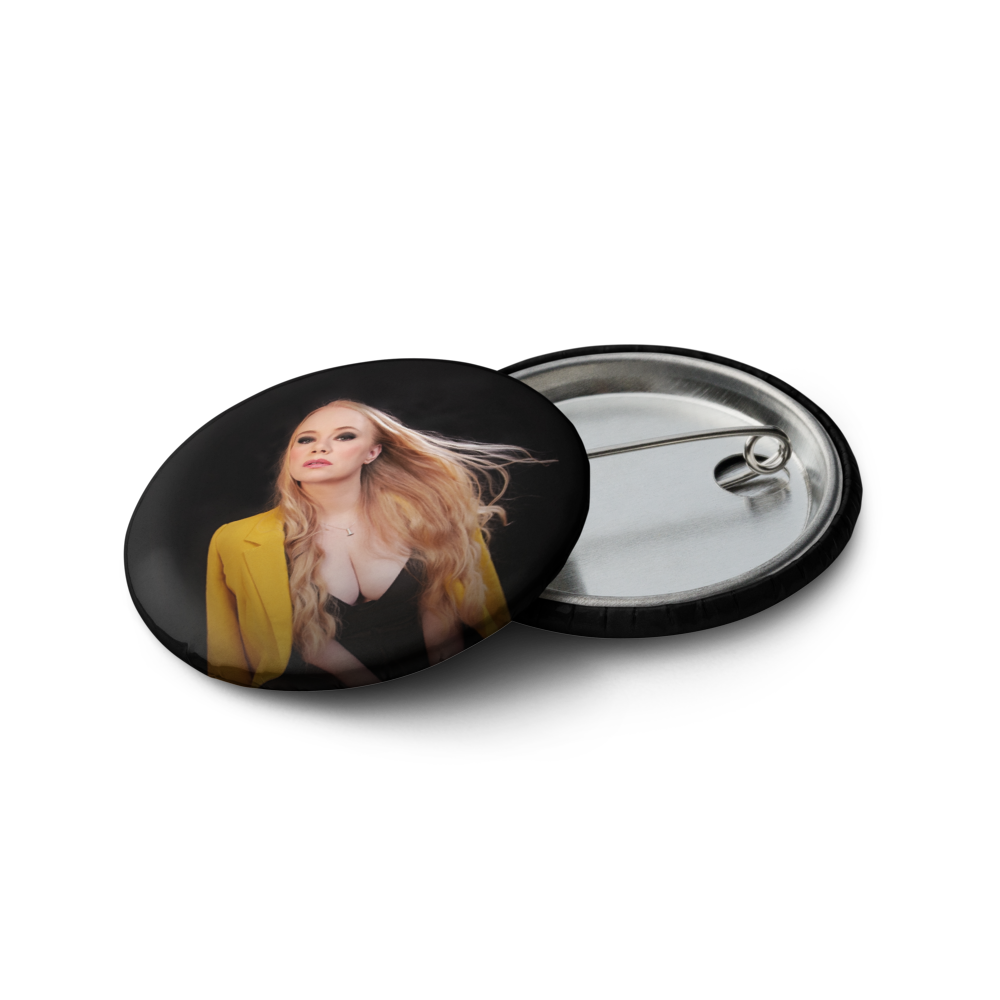 Set of pin buttons Meg Pfeiffer Woman Of The Day